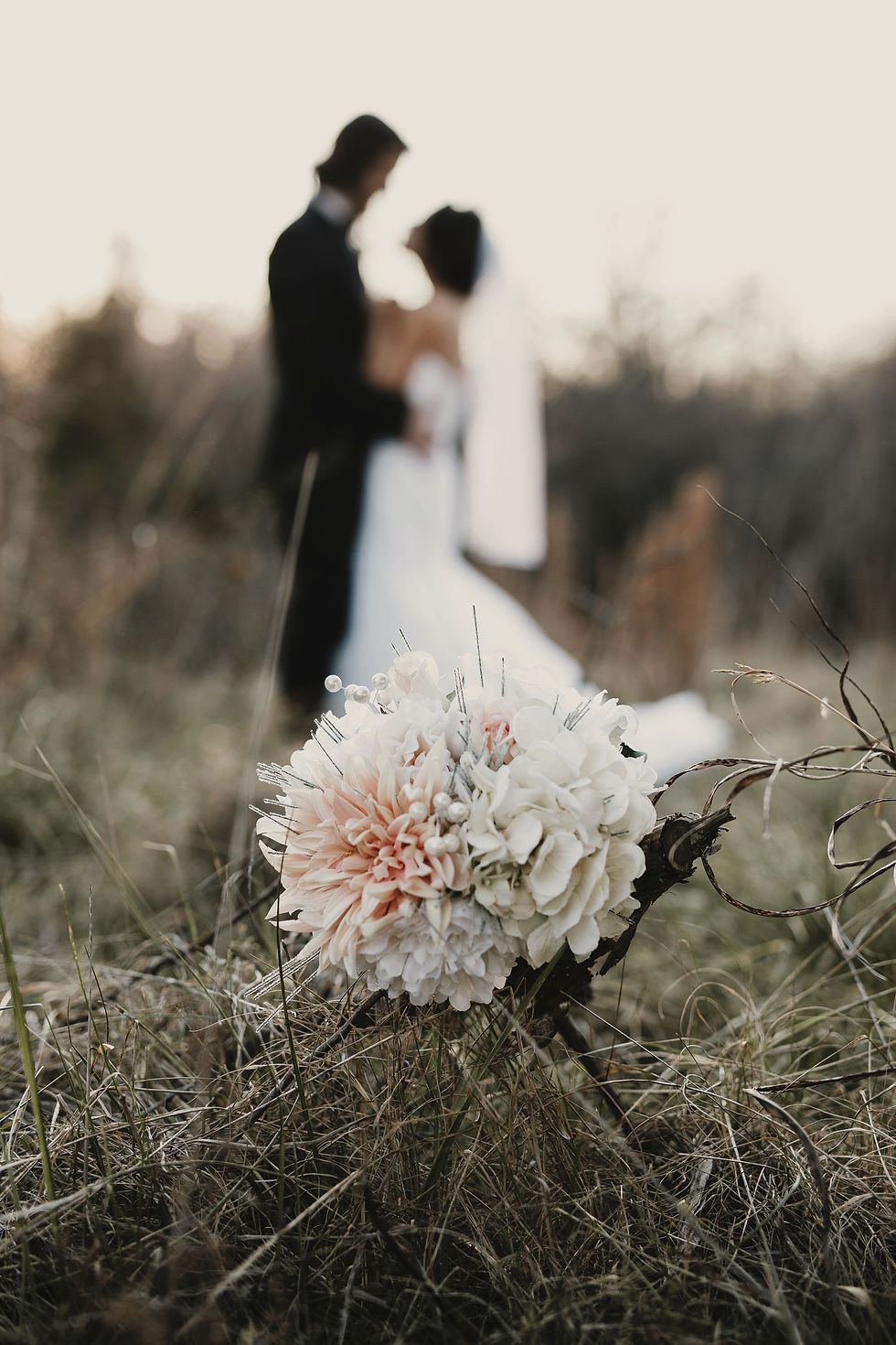 Wedding Bouquet Focus