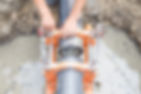 Repairing a broken water pipe
