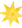 Étoile d'or étincelante
