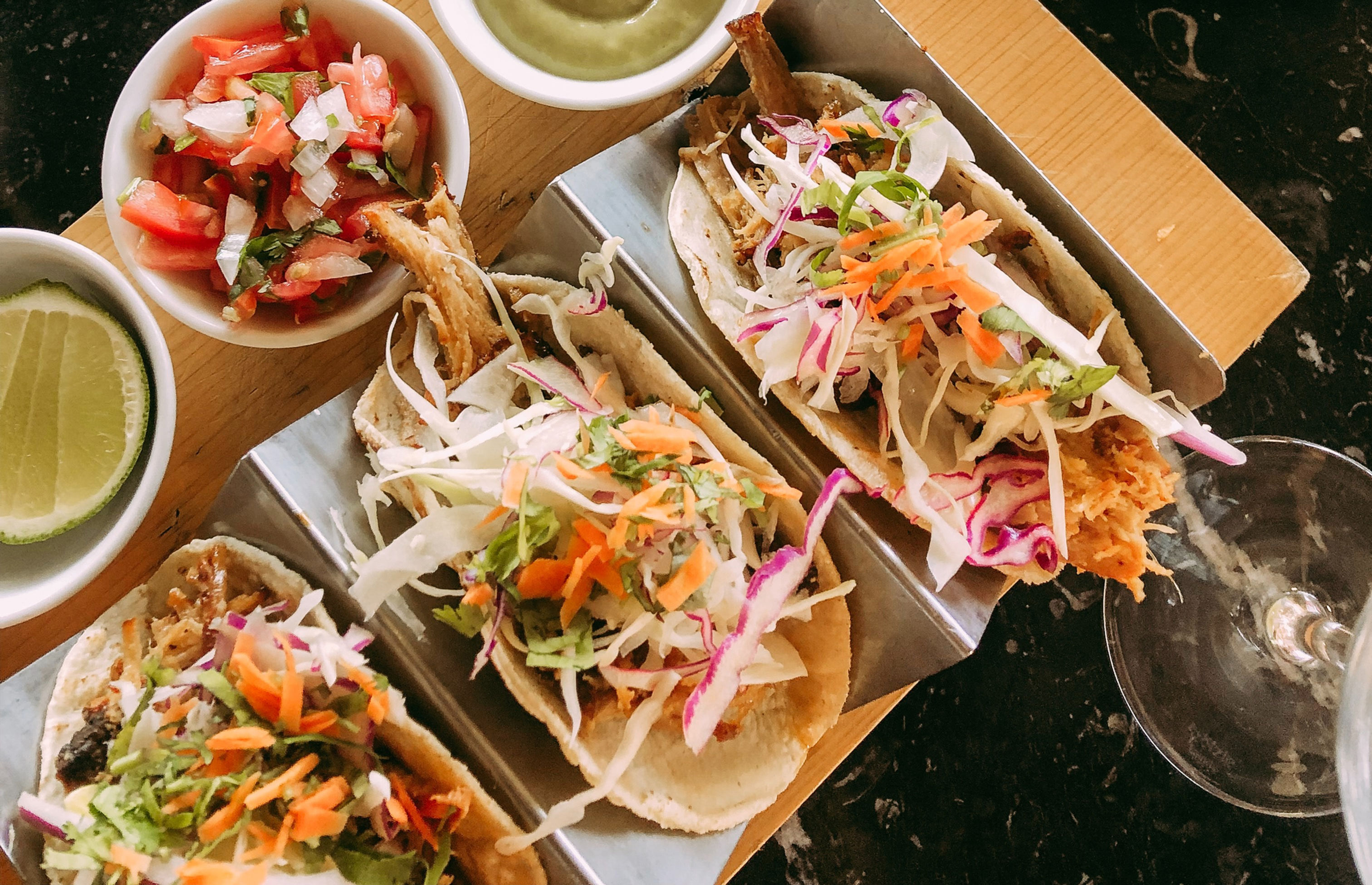 Wild King Salmon Tacos