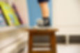 Kid Standing on Bench