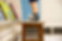 Kid Standing on Bench