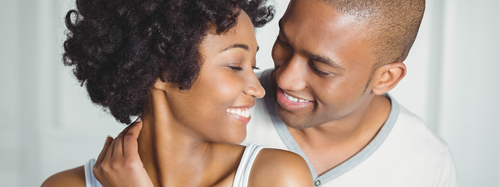 Smiling Couple Together