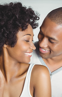 Smiling Couple Together