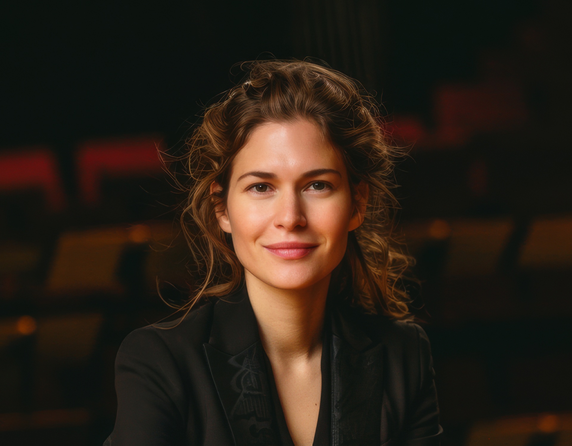 Retrato de mujer segura de sí misma