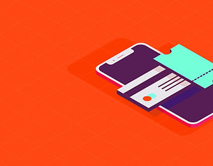 Digital Ticket Illustration