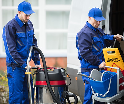 Janitors in Uniforms