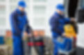 Hausmeister in Uniformen