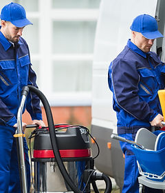Cleaning Crew Working