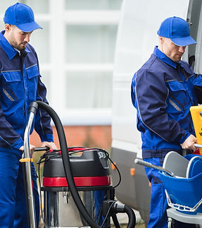 Janitors in Uniforms