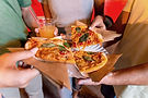 Pizza-deelmoment