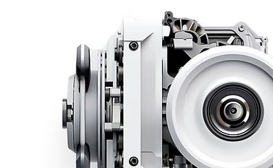 Close-Up Machinery Component