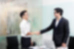 Business Professionals Shaking Hands