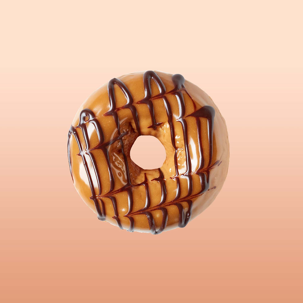 Caramel-Glazed Donut