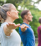 Outdoors Yoga Class
