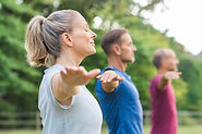Outdoors Yoga Class