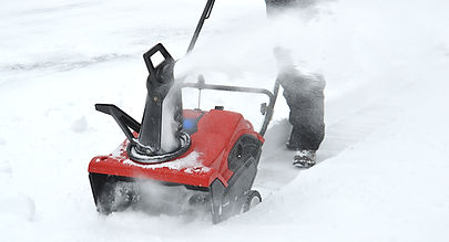 Using Snow Blower