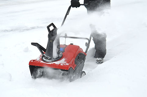 Using Snow Blower