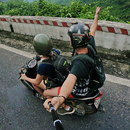 Motorcycle touring in Vietnam