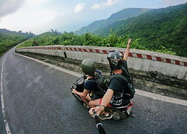 Motorcycle touring in Vietnam