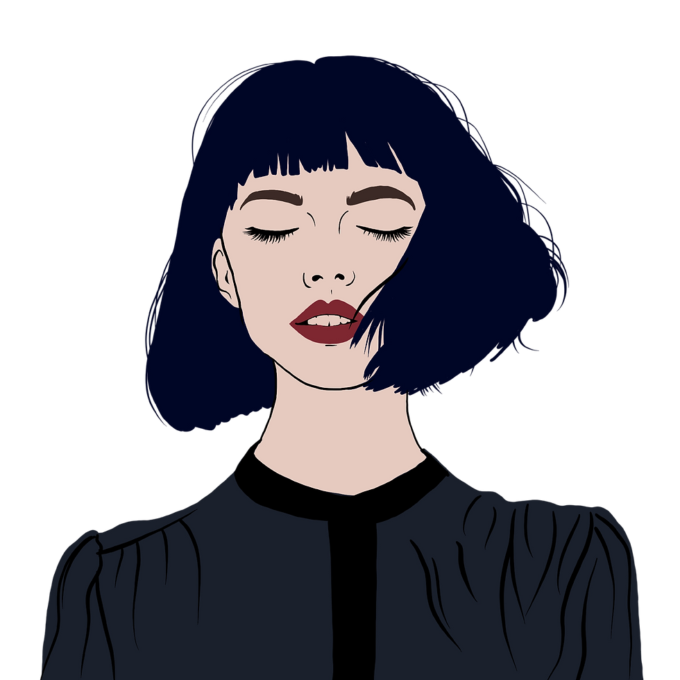 Stylized Woman Portrait