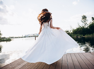 Bride by the Dock