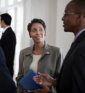 Business People Talking