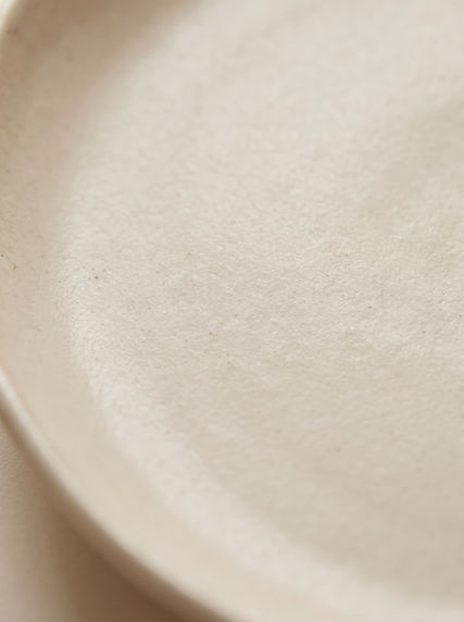Minimalist White Plate