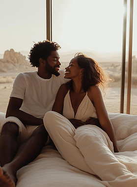 Happy Couple Relaxing