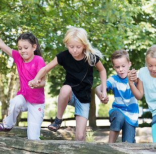 Kids Playing Outside