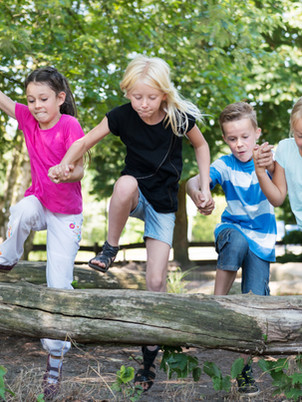Kids Playing Outside