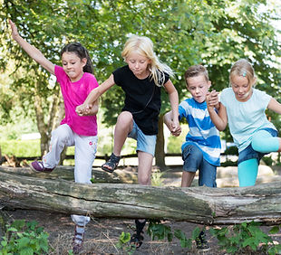 Kids Playing Outside