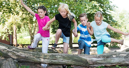 Kids Playing Outside