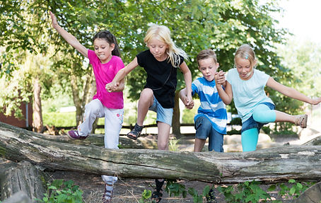 Kids Playing Outside