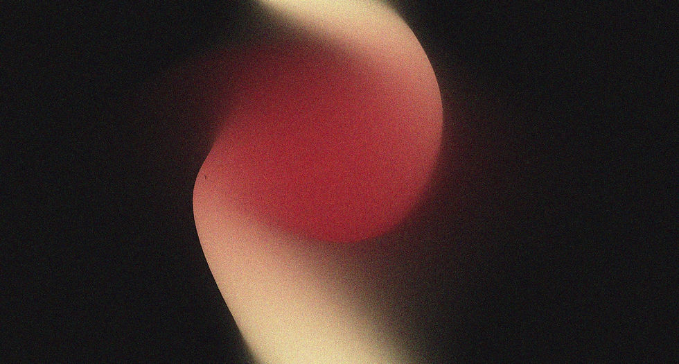 Abstraktes rotes Leuchten