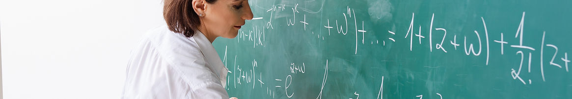 Female Teacher during a Math Class