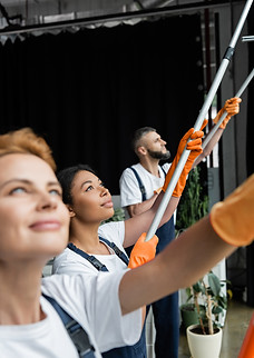 Team Cleaning Widows