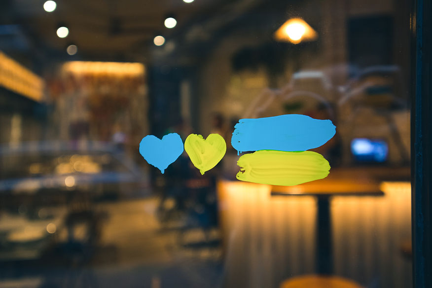 Drawing on Glass Window