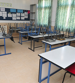 Empty Classroom Scene