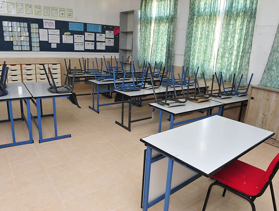 Empty Classroom Scene