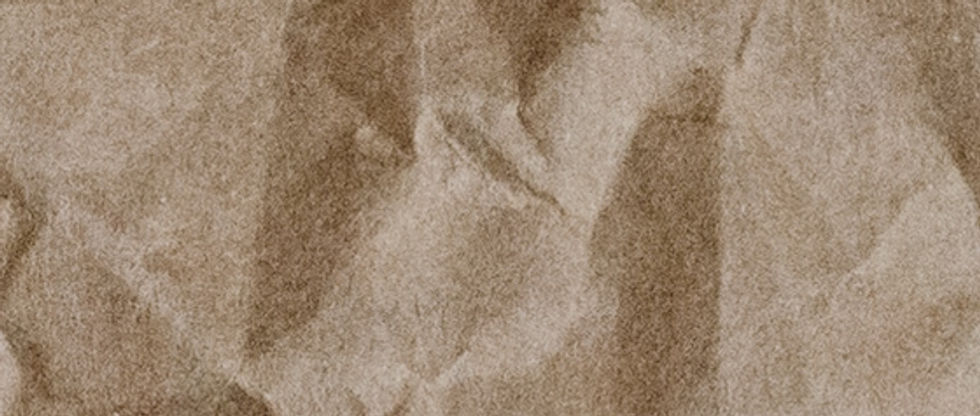 皺巴巴的棕色紙