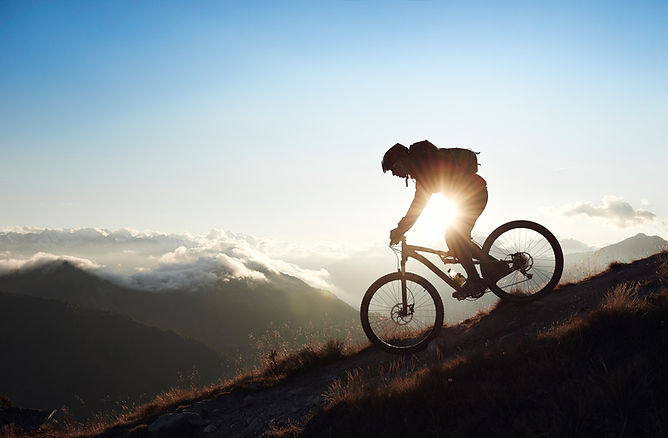 Mountain biking