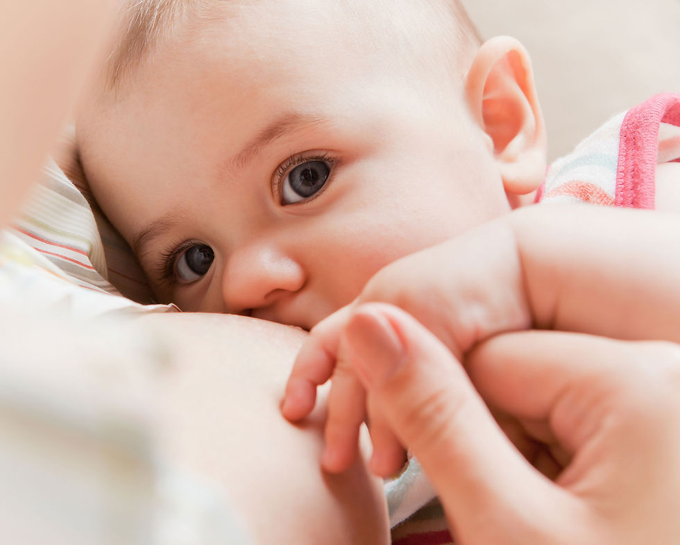 Bébé allaité