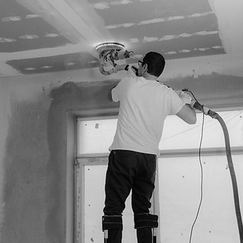 Travaux de construction de plafonds