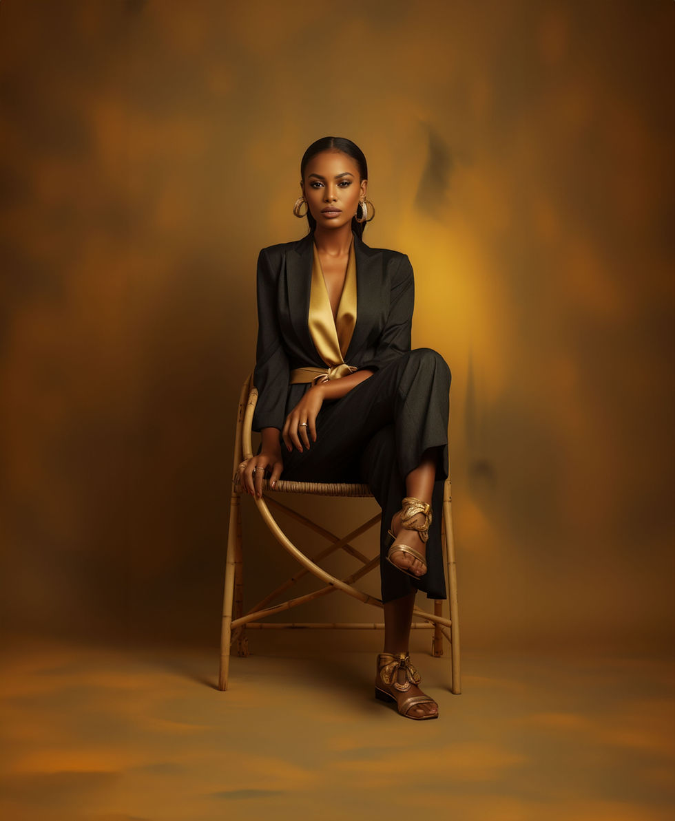 Elegant Fashion Pose