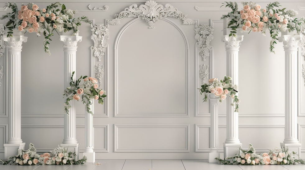 Floral Wedding Arch Decor
