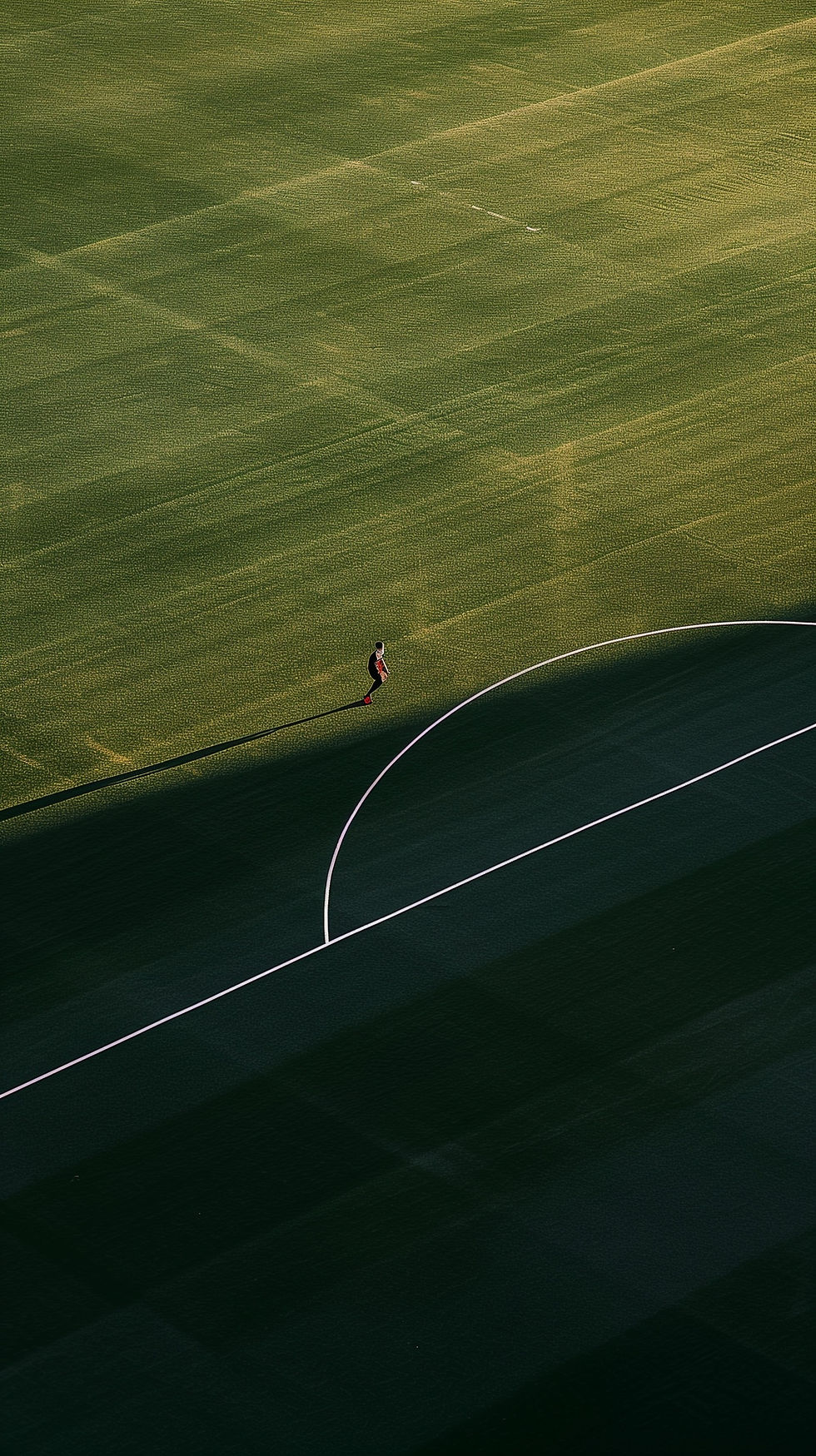 Lone Soccer Player