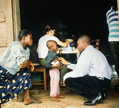 Doctor Examining Child