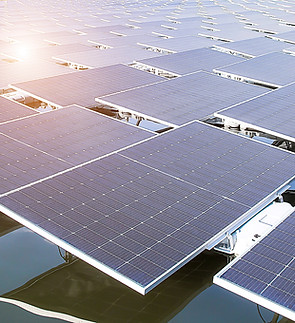 Floating Solar Panels