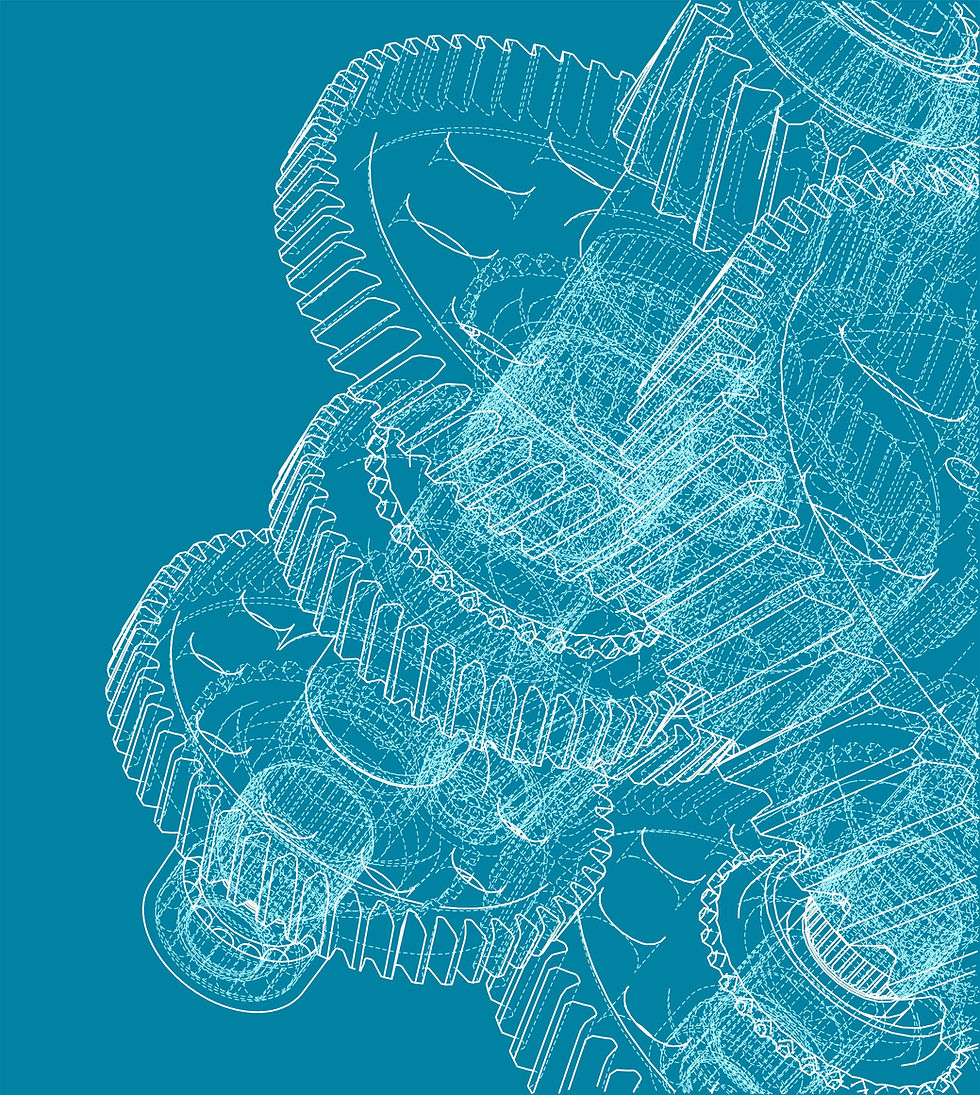 Technical Gear Illustration